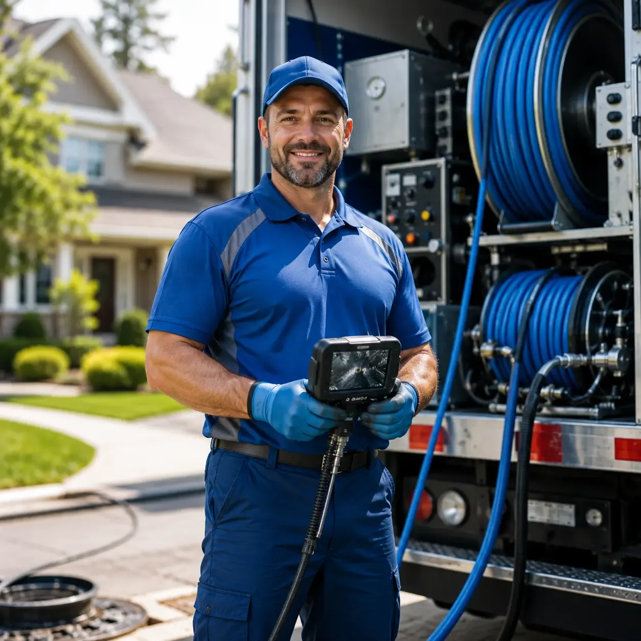 Local outdoor drain cleaning specialists in Hughson, CA